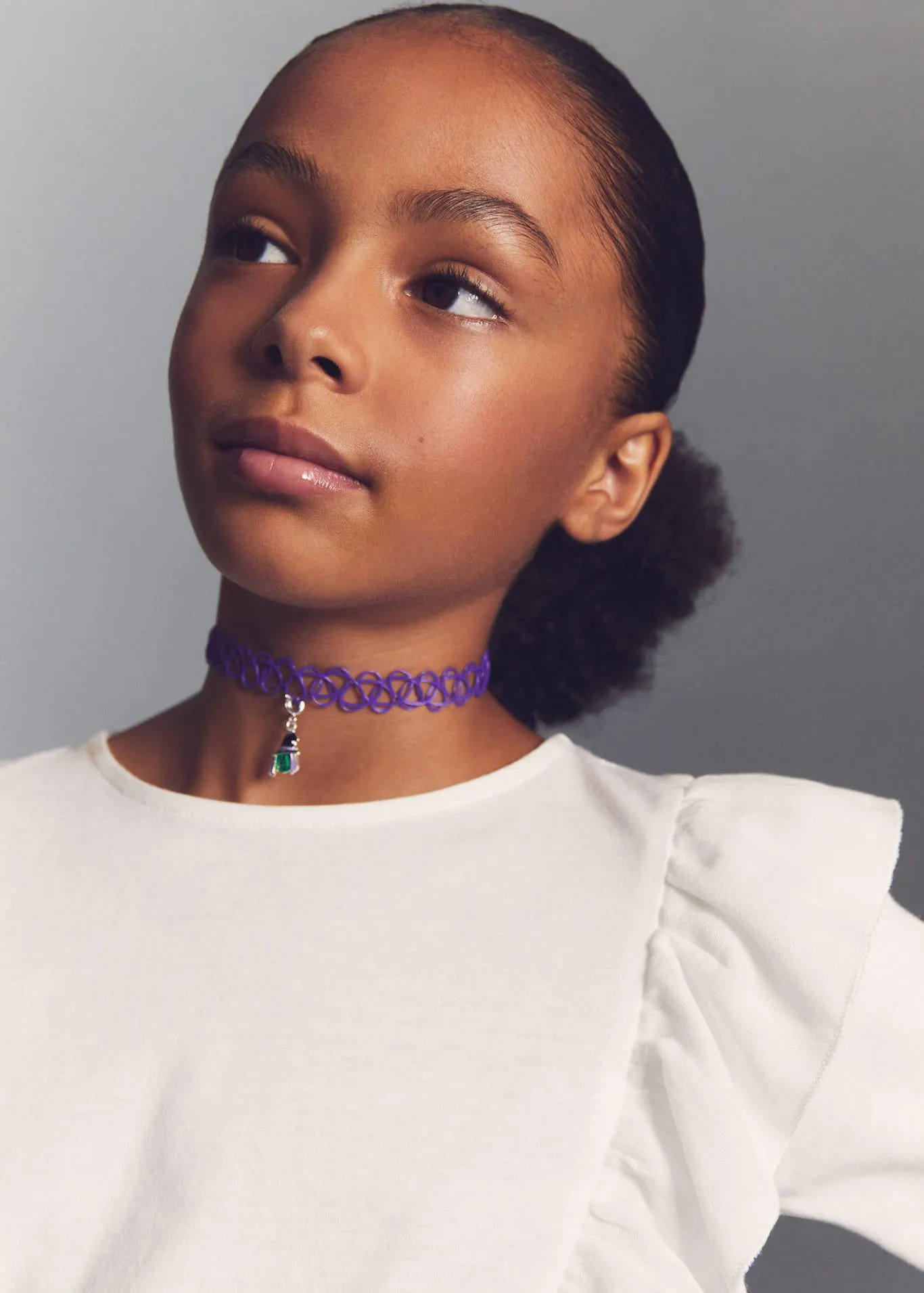 Cadılar Bayramı choker kolye