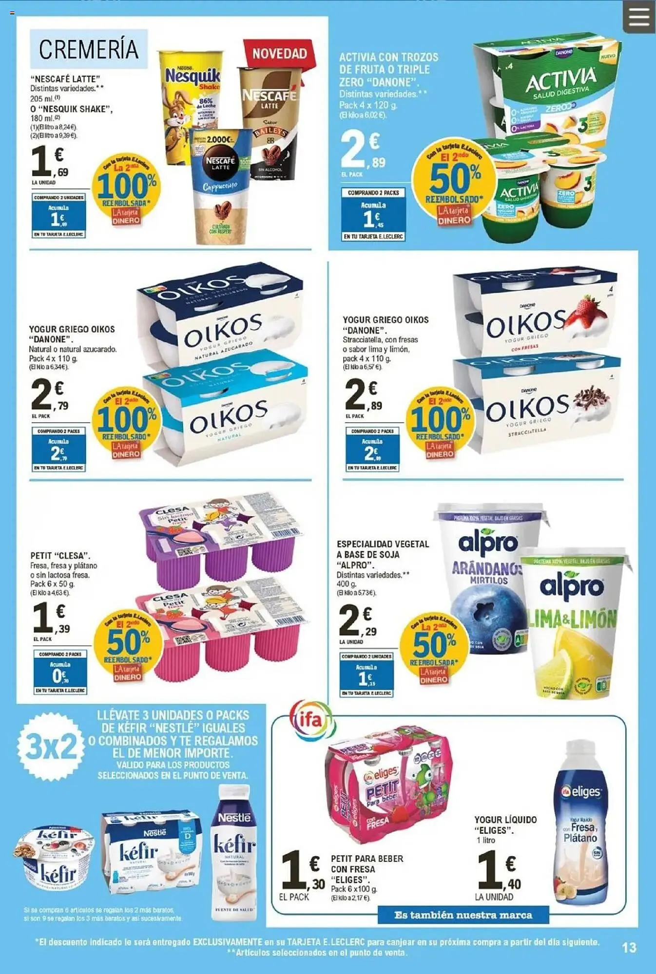 Catálogo de Folleto E.Leclerc 16 de julio al 27 de julio 2025 - Página 13