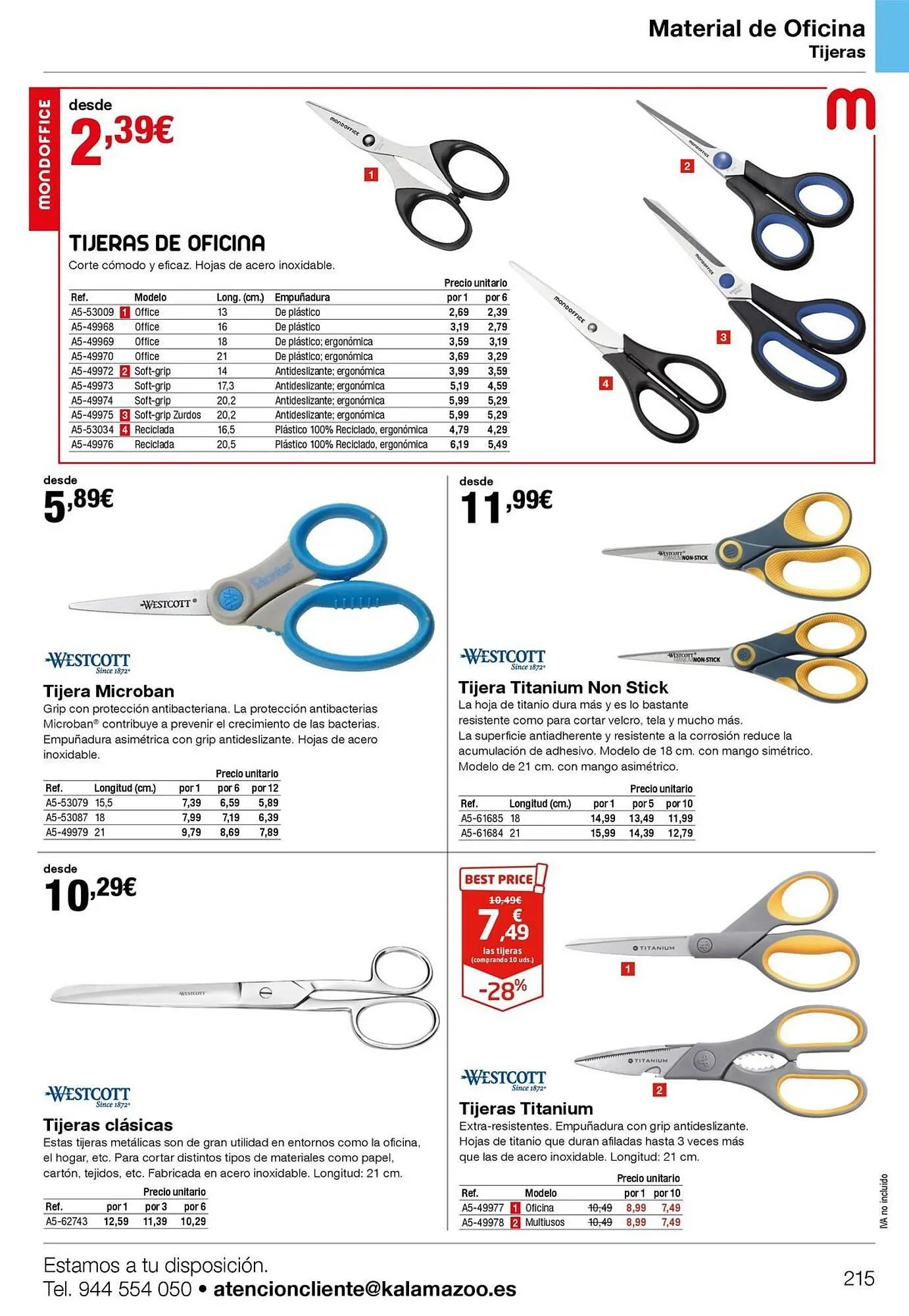 Catálogo de Folleto Staples Kalamazoo 19 de enero al 31 de diciembre 2026 - Página 215