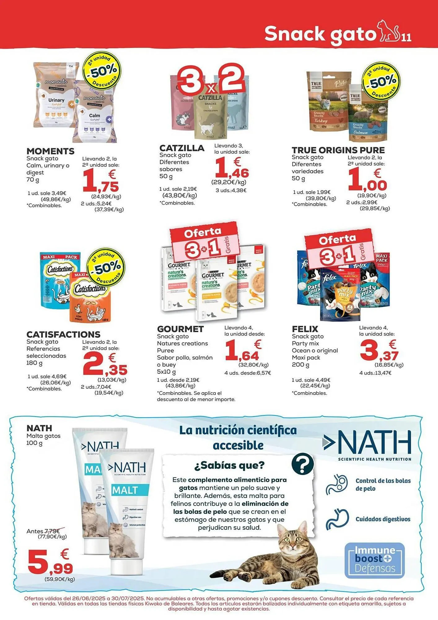 Catálogo de Folleto Kiwoko 26 de junio al 30 de julio 2025 - Página 11