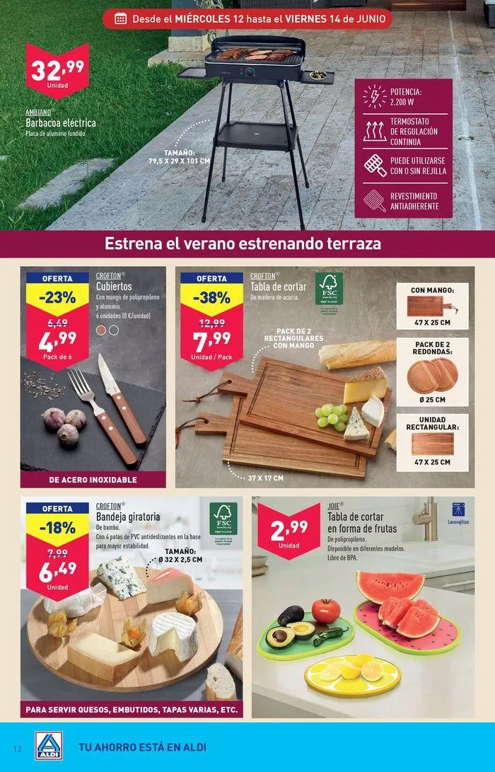 Catálogo de ¡Así de fácil, así de Aldi! 12 de junio al 18 de junio 2024 - Página 12
