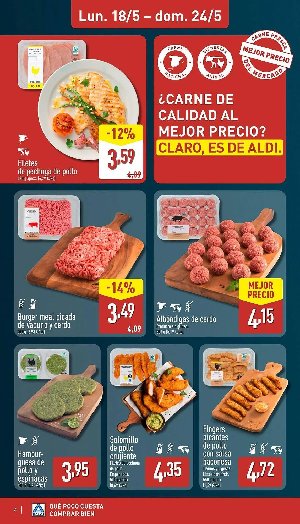 Catálogo de Folleto ALDI 18 de mayo al 24 de mayo 2026 - Página 4