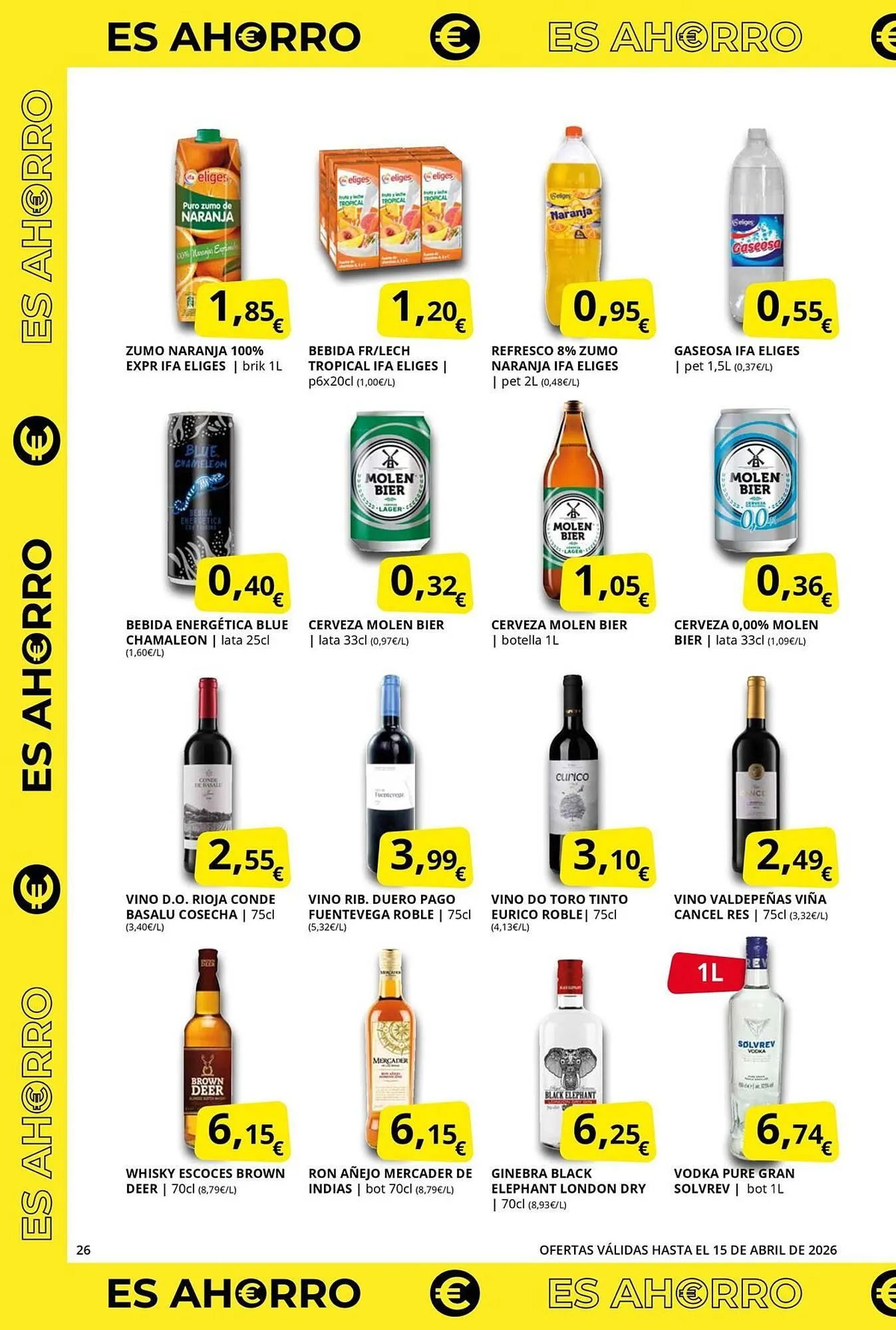 Catálogo de Folleto Supermercados MAS 27 de marzo al 29 de abril 2026 - Página 26