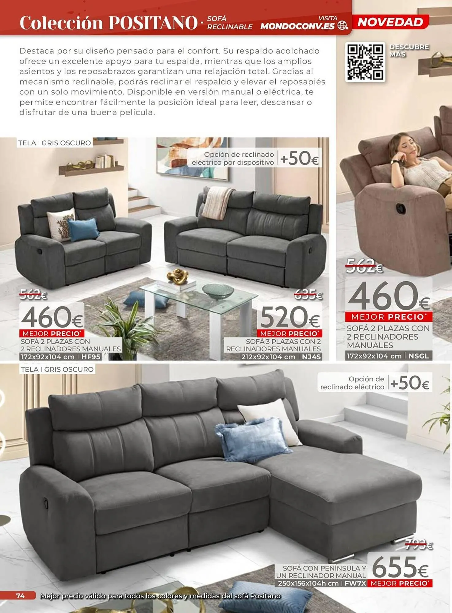 Catálogo de Catálogo Mondo Convenienza 2 de octubre al 28 de febrero 2026 - Página 76