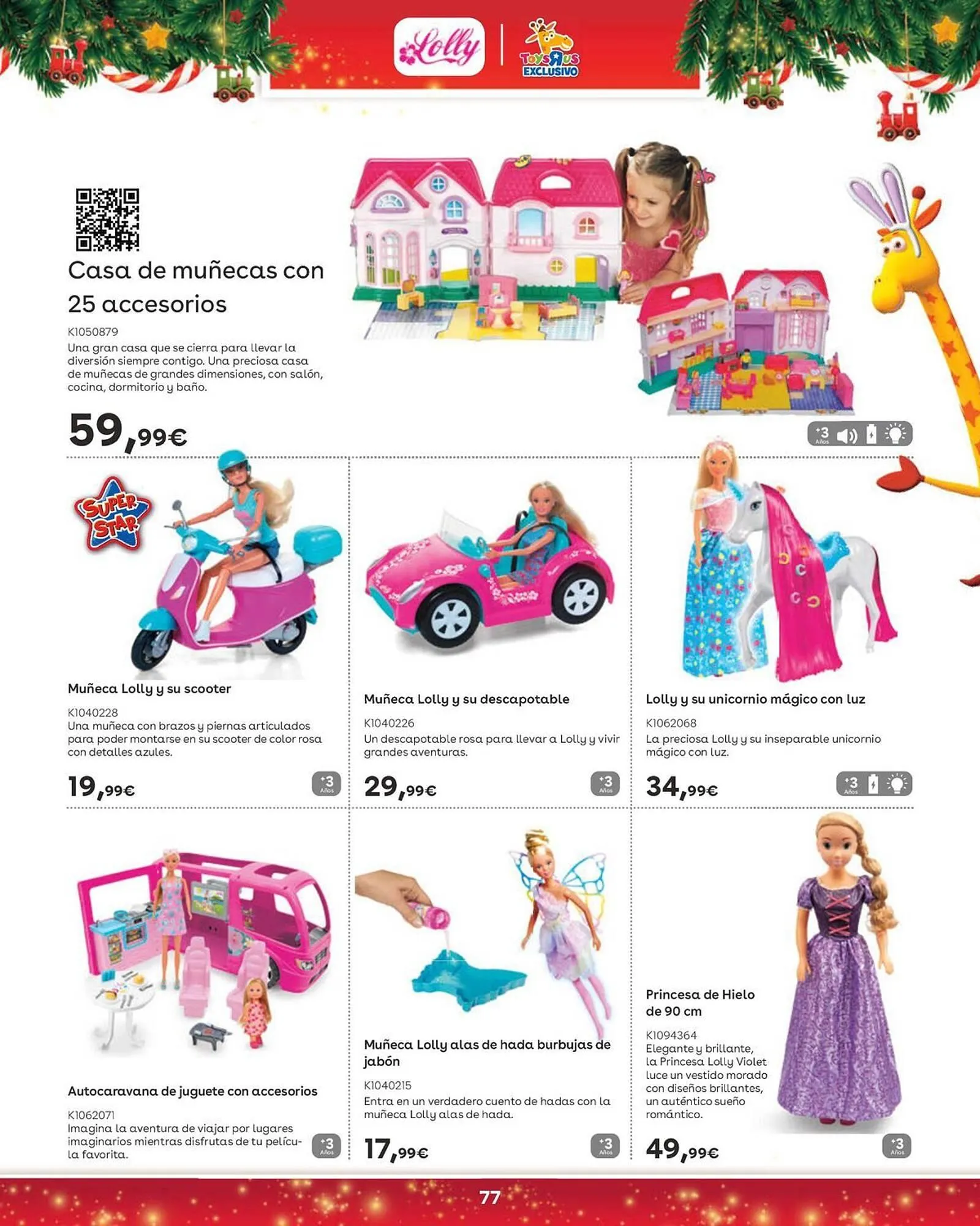 Catálogo de Catálogo ToysRus 5 de noviembre al 5 de enero 2026 - Página 77