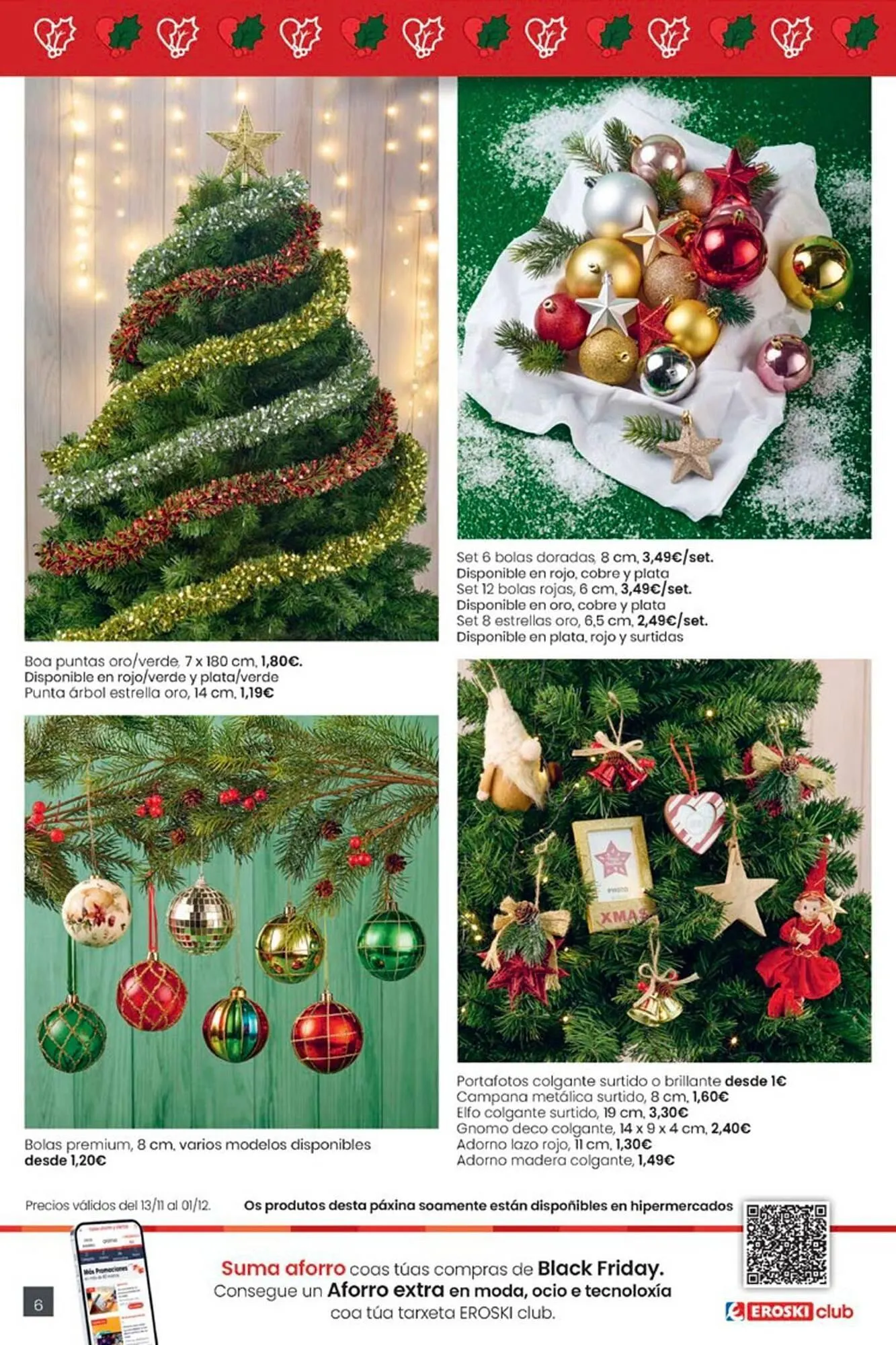 Catálogo de Folleto Eroski 13 de noviembre al 1 de diciembre 2025 - Página 6