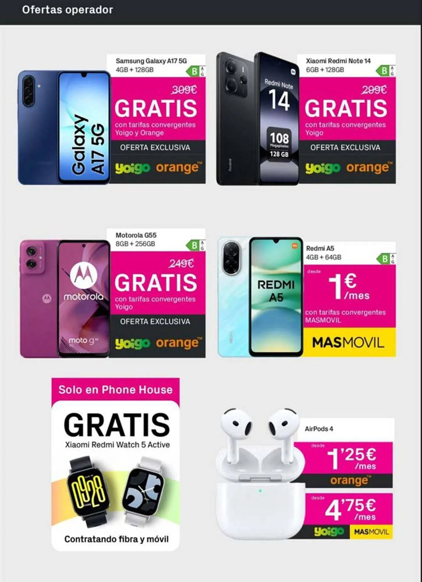 Catálogo de Catálogo Phone House 1 de octubre al 31 de octubre 2025 - Página 3