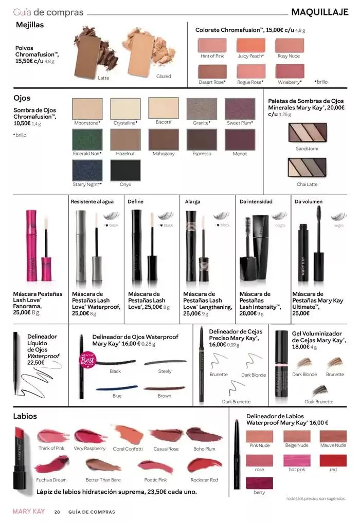 Catálogo de Folleto "Belleza Mary Kay" - Invierno 2025 16 de enero al 15 de marzo 2025 - Página 28