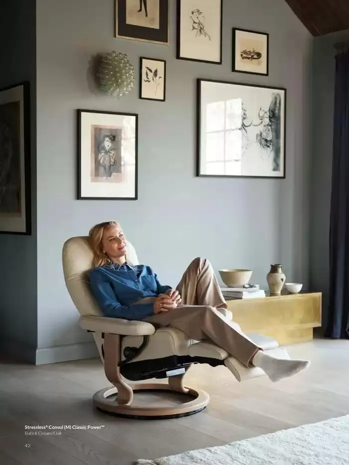 Catálogo de Catálogo Stressless 7 de marzo al 31 de agosto 2025 - Página 42