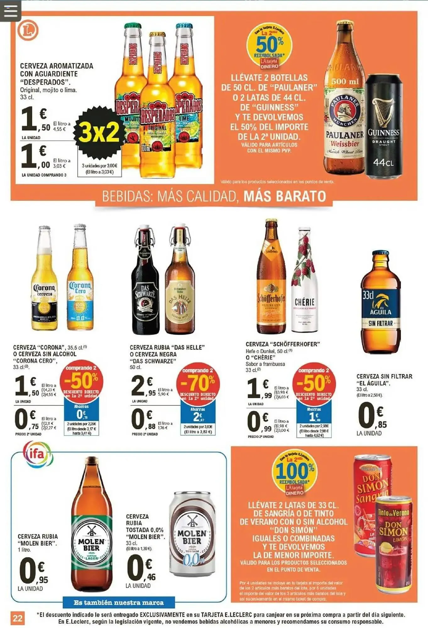 Catálogo de Folleto E.Leclerc 16 de julio al 27 de julio 2025 - Página 22