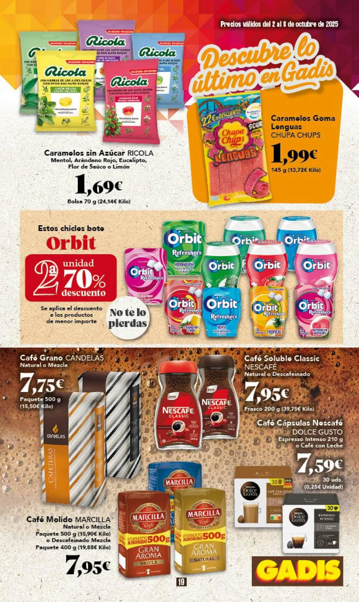 Catálogo de Folleto Gadis 2 de octubre al 8 de octubre 2025 - Página 19