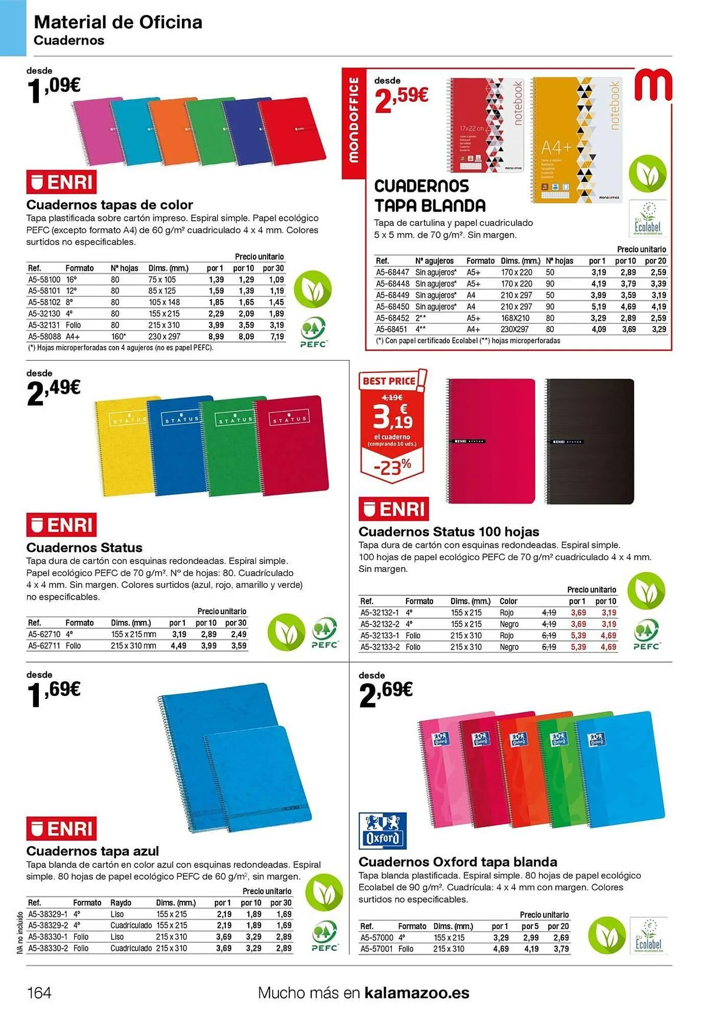 Catálogo de Folleto Staples Kalamazoo 19 de enero al 31 de diciembre 2026 - Página 164