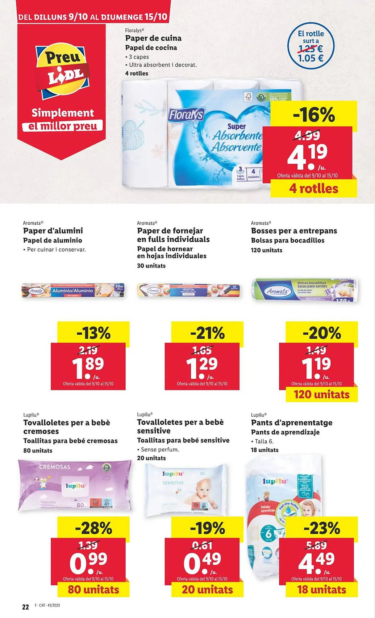 Catálogo de Folleto Lidl 2 de octubre al 16 de octubre 2023 - Página 42