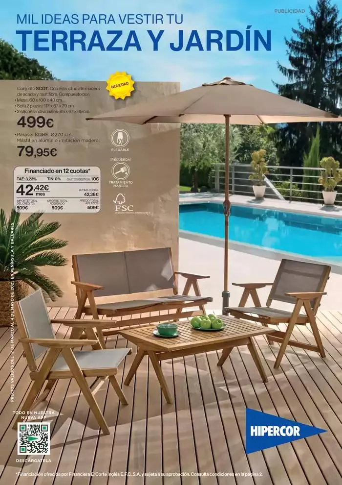 Catálogo de Terraza y Jardín 9 de abril al 4 de mayo 2025 - Página 1