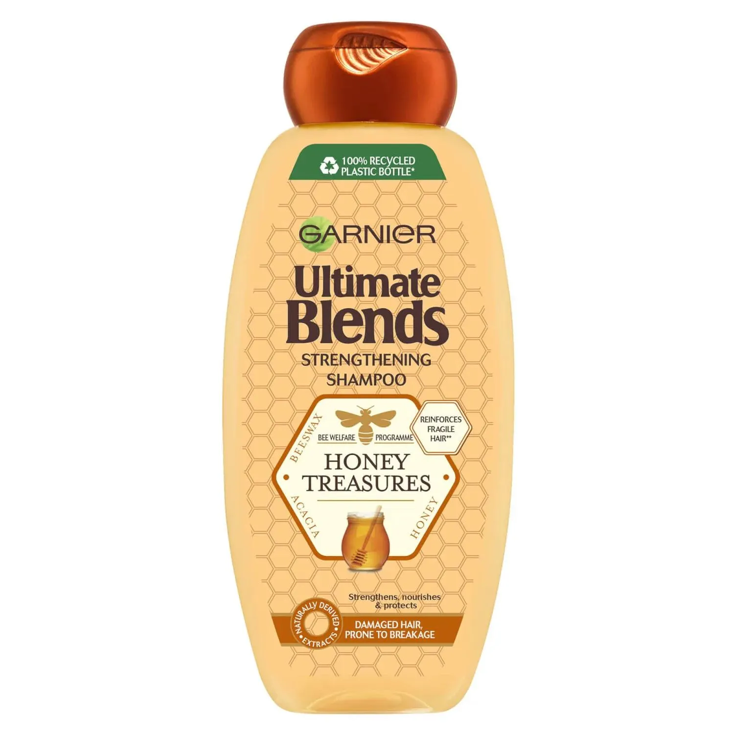 Garnier Ultimate Blends Honey Strengthening Shampoo 360ml