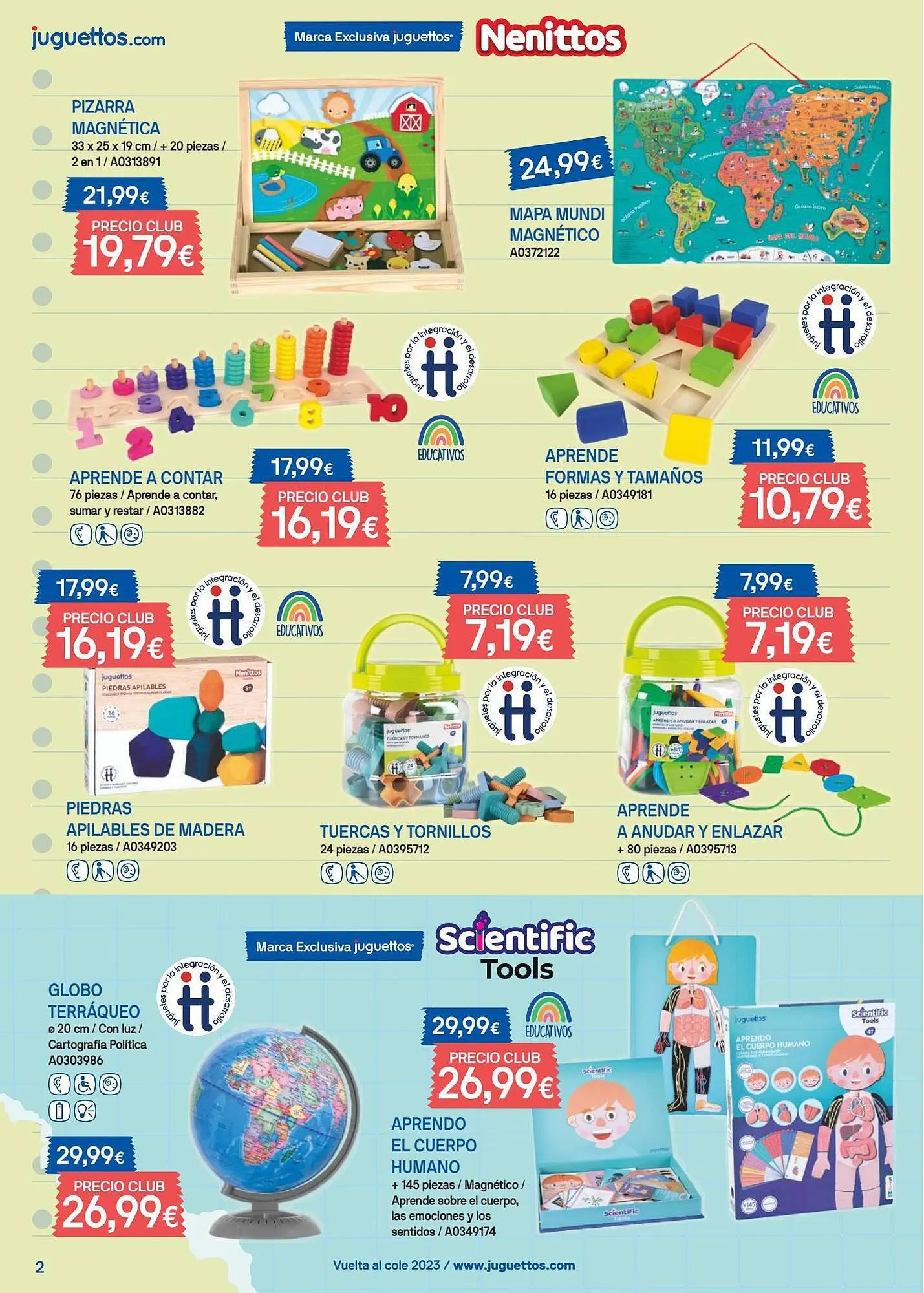 Catálogo de Juguettos Folleto 1 de enero al 31 de diciembre 2023 - Página 2