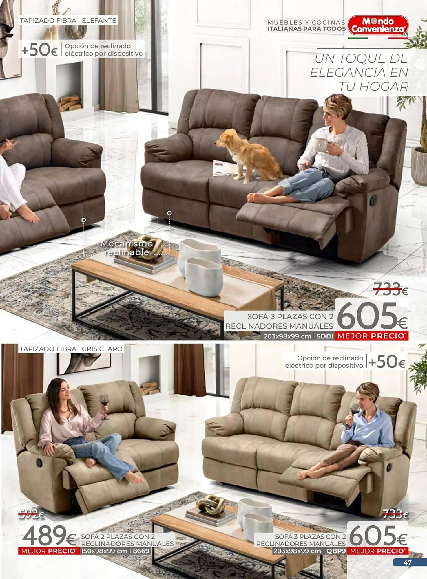 Catálogo de Folleto Mondo Convenienza 3 de junio al 15 de junio 2025 - Página 47