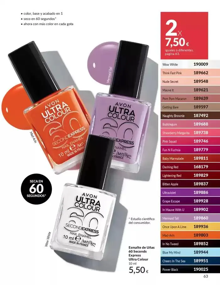 Catálogo de Catálogo AVON Mayo 2 de mayo al 31 de mayo 2025 - Página 63