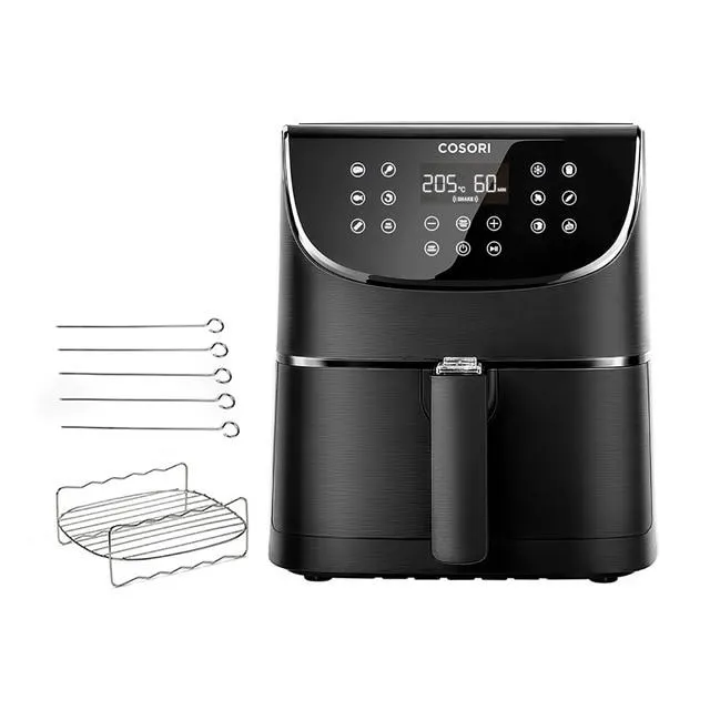 Freidora sin aceite Cosori Premium Chef Edition con 11 modos de cocción + Libro de recetas exclusivo