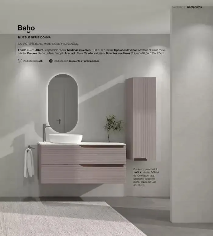 Catálogo de Catálogo de baños 24/25 2 de enero al 31 de agosto 2025 - Página 134