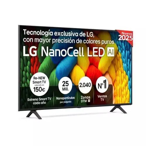 Televisor LG NANOCELL LED AI 55NANO80A6B