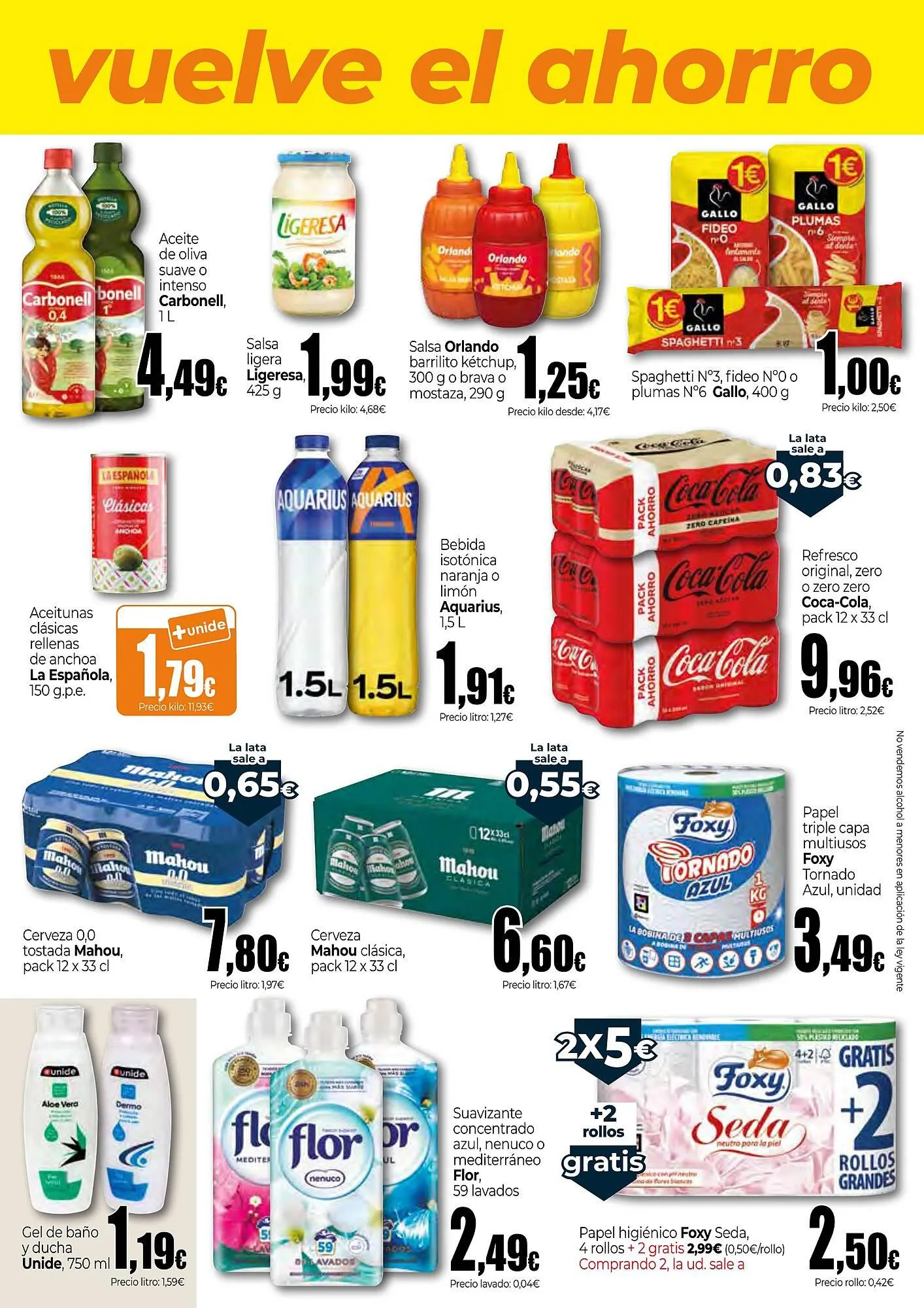 Catálogo de Folleto Unide Supermercados 9 de abril al 22 de abril 2026 - Página 3