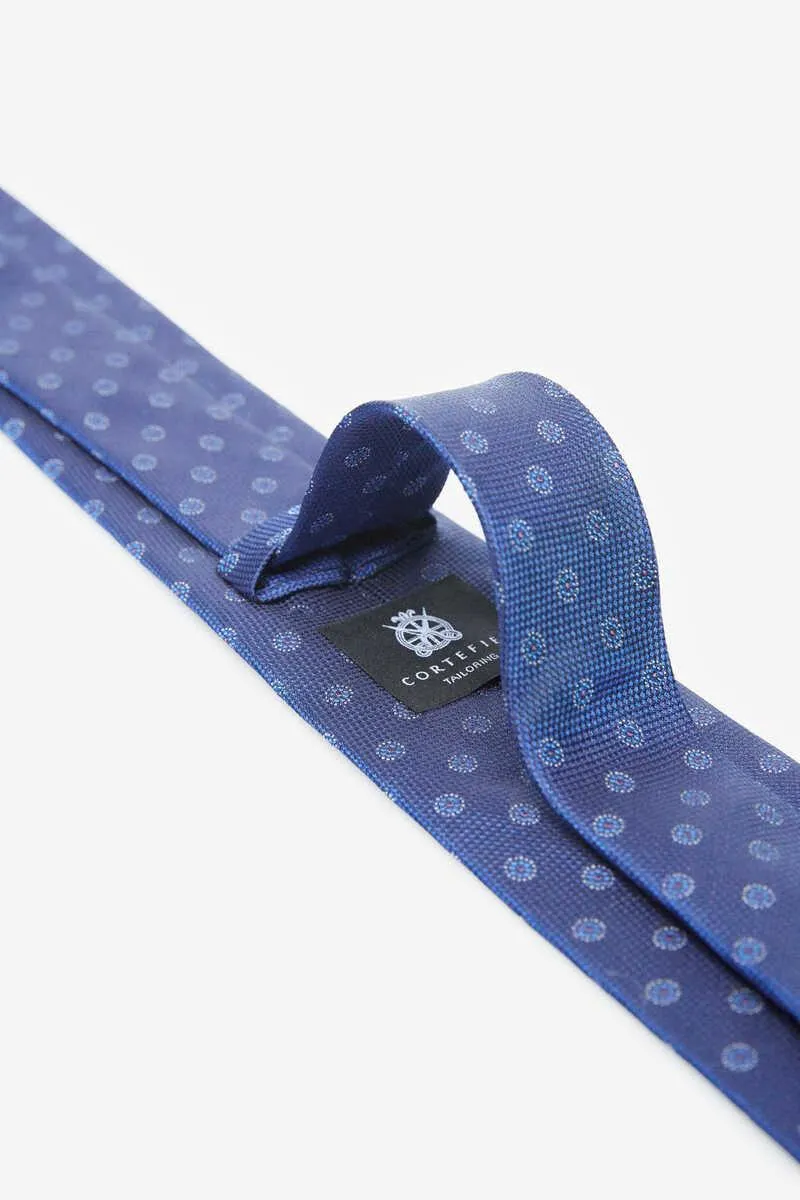 Corbata seda natural