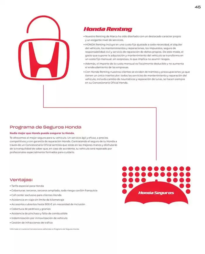 Catálogo de Honda Jazz-Hybrid 30 de agosto al 30 de junio 2025 - Página 43
