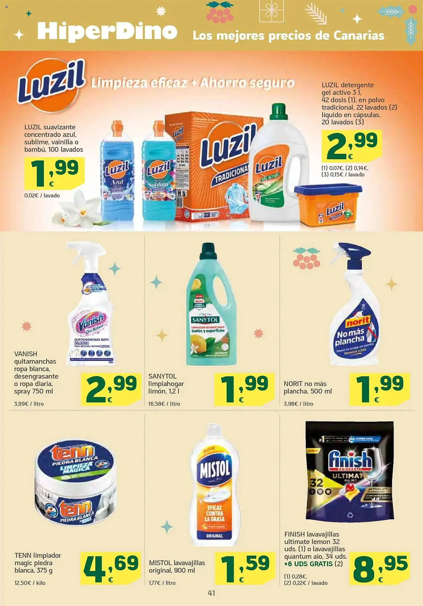 Catálogo de Folleto HiperDino 4 de diciembre al 17 de diciembre 2025 - Página 41