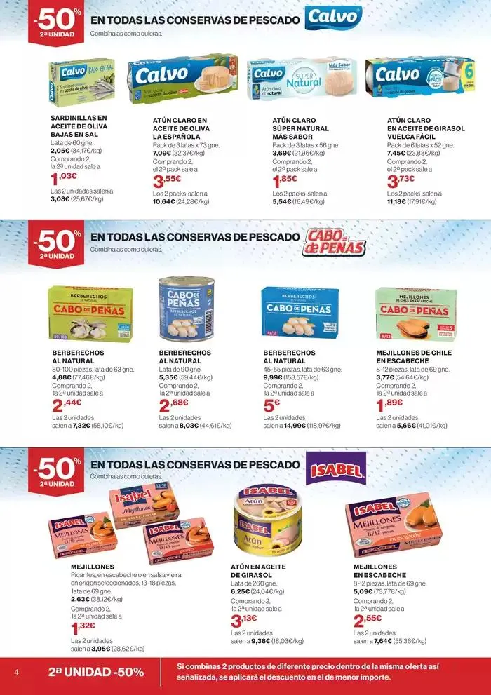 Catálogo de Las mejores marcas en conservas de pescado Canarias 10 de abril al 23 de abril 2025 - Página 4