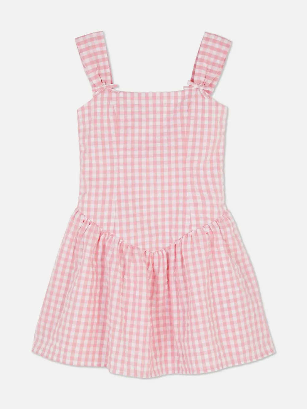 Vestido a cuadros vichy