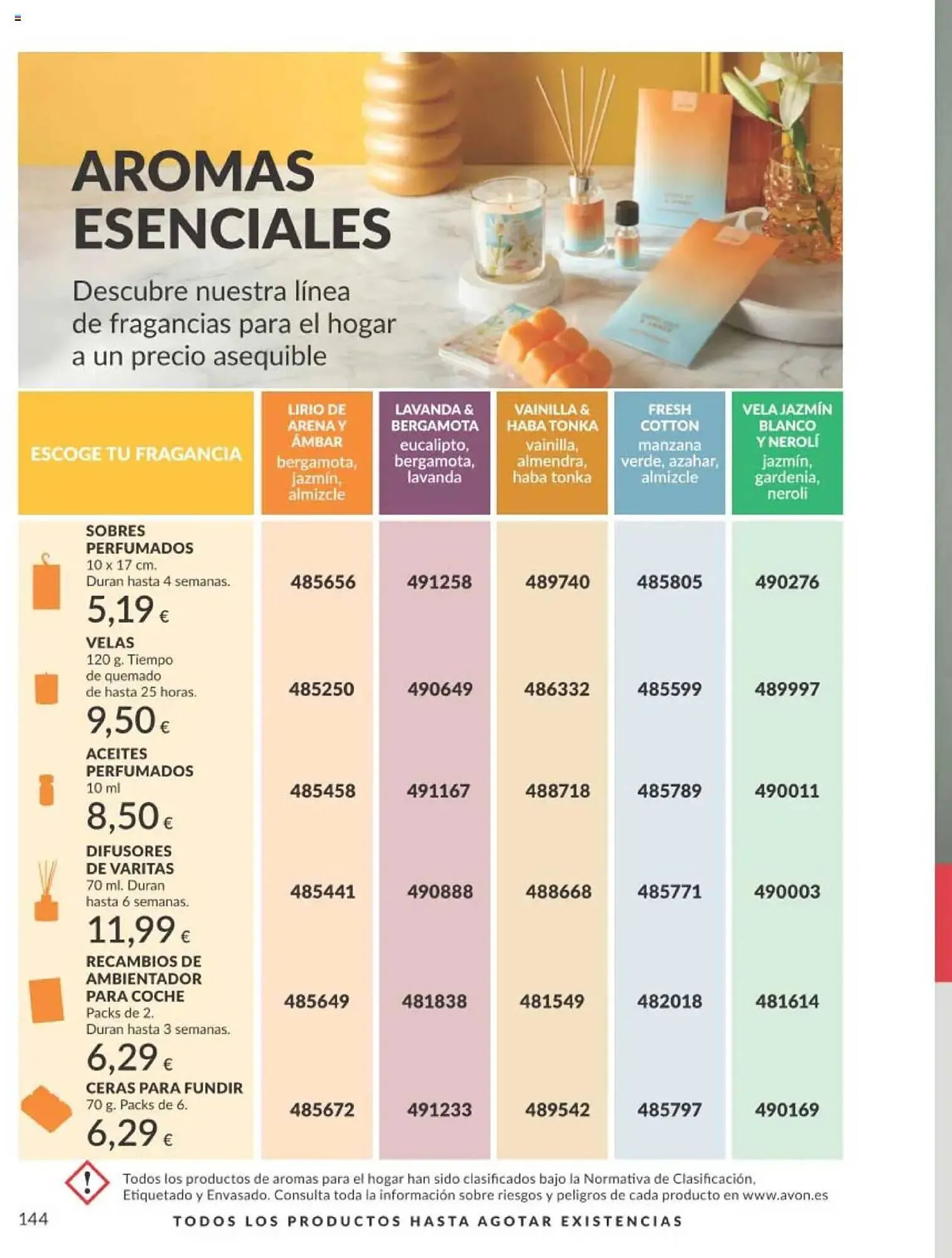 Catálogo de Folleto AVON 1 de julio al 31 de julio 2025 - Página 144