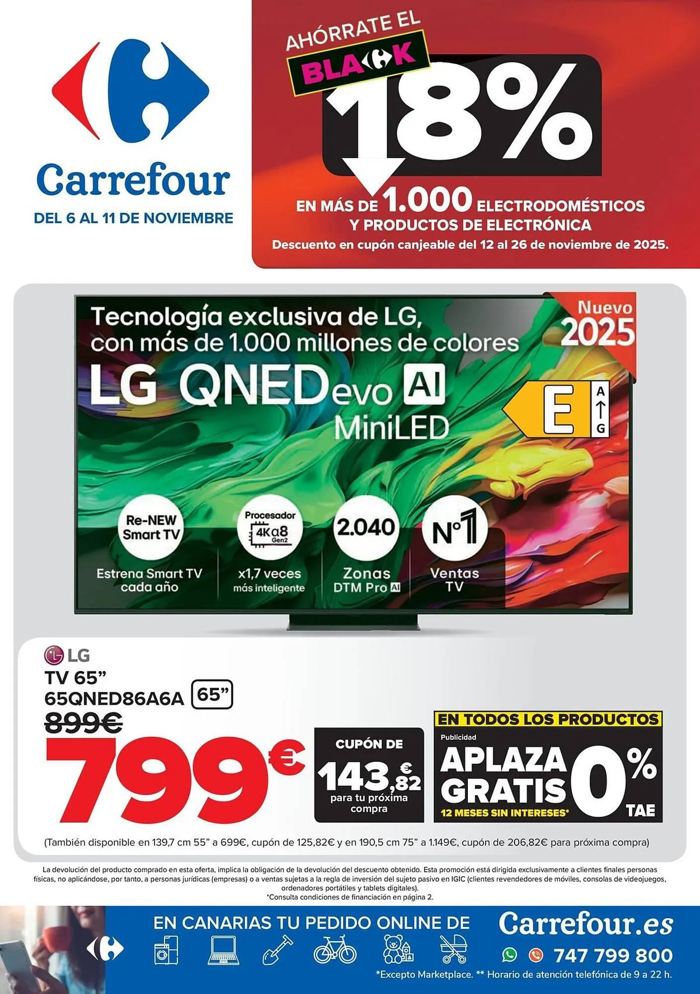 Catálogo de Folleto Carrefour 6 de noviembre al 11 de noviembre 2025 - Página 1