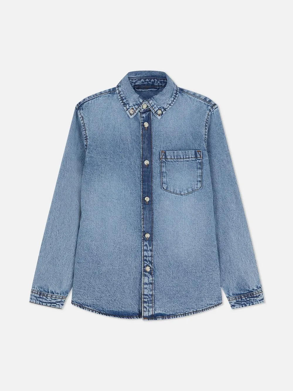 7-15 años | Camisa vaquera de manga larga