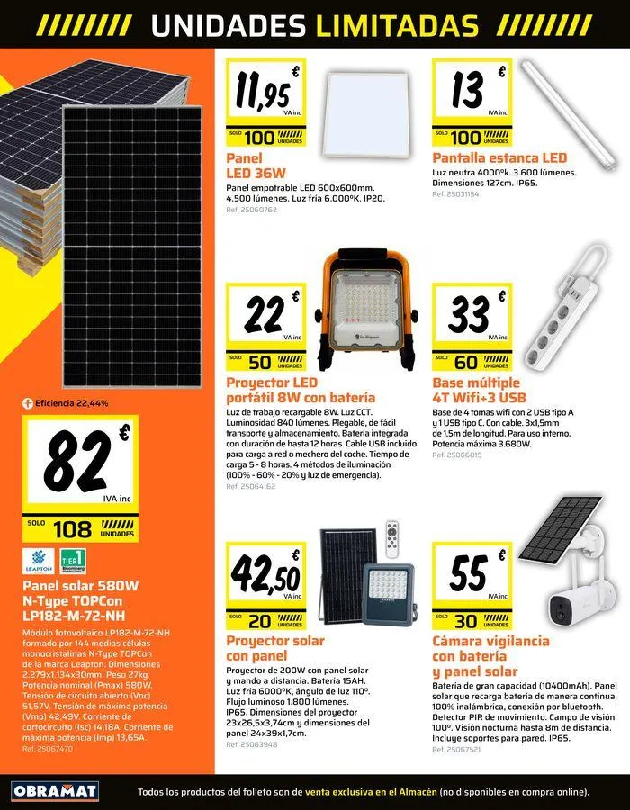 Catálogo de Folleto Obramat 25 de junio al 8 de julio 2024 - Página 6