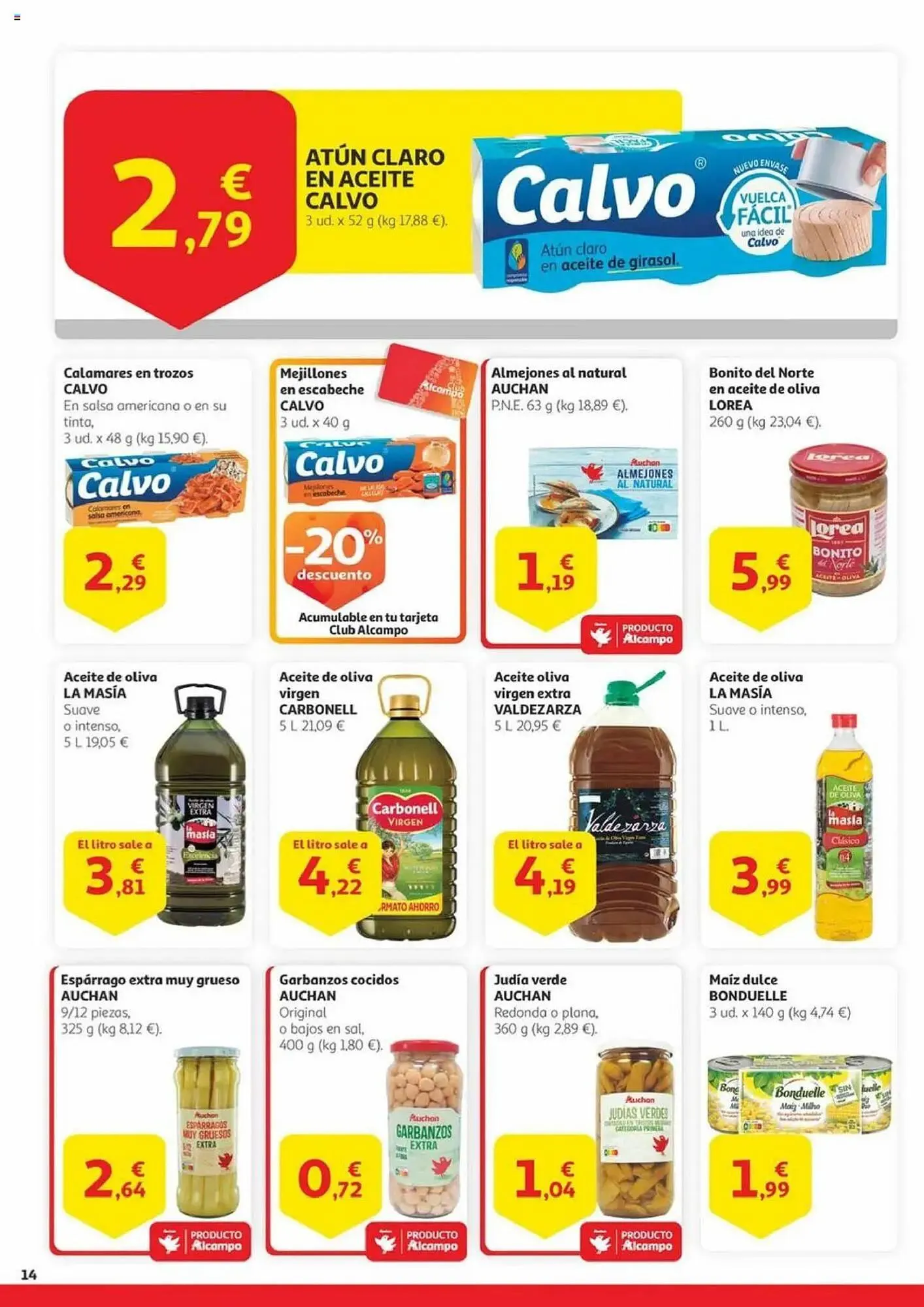 Catálogo de Folleto Alcampo 22 de abril al 5 de mayo 2025 - Página 14