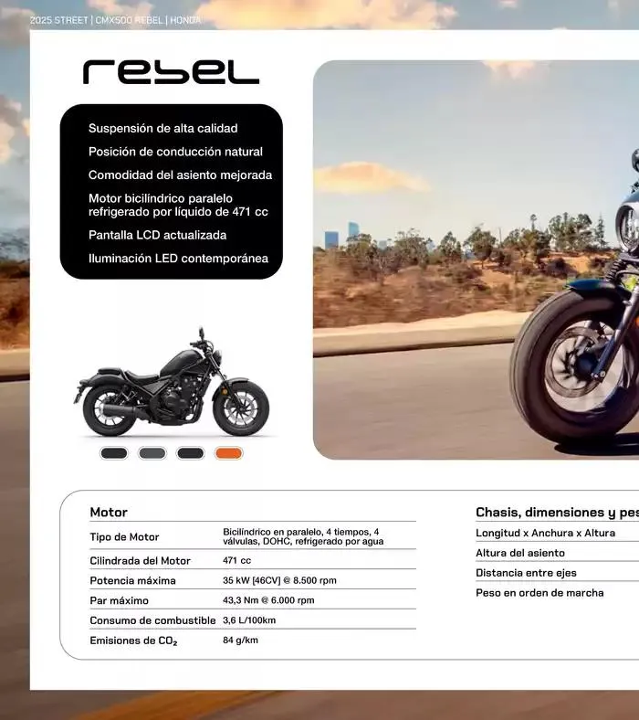 Catálogo de Gama Street & Touring 2025 14 de mayo al 31 de diciembre 2025 - Página 47