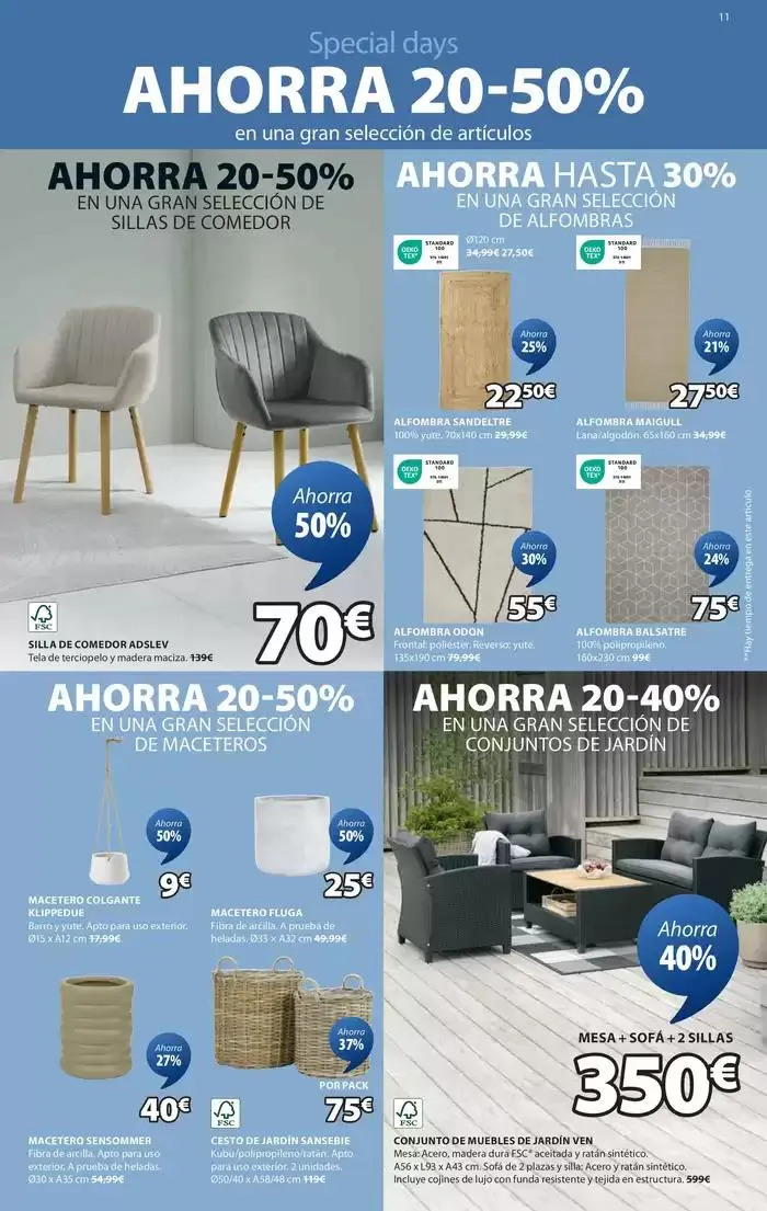 Catálogo de Una gran oferta para tu espacio exterior Ahorra hasta un 50% 15 de mayo al 11 de junio 2025 - Página 12