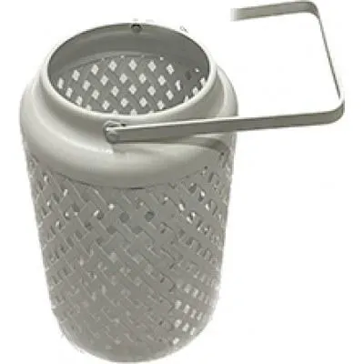 CANDELERO BLANCO 12.5×21