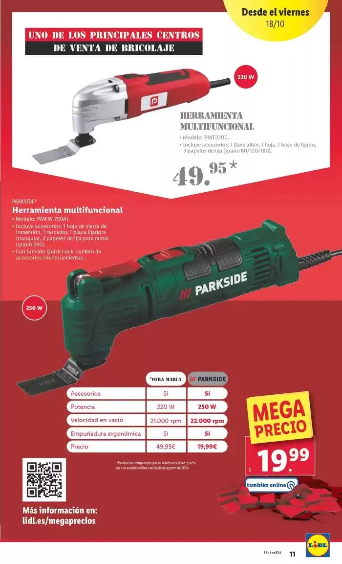 Catálogo de ¡Semana del superahorro Lidl Plus! 14 de octubre al 20 de octubre 2024 - Página 33