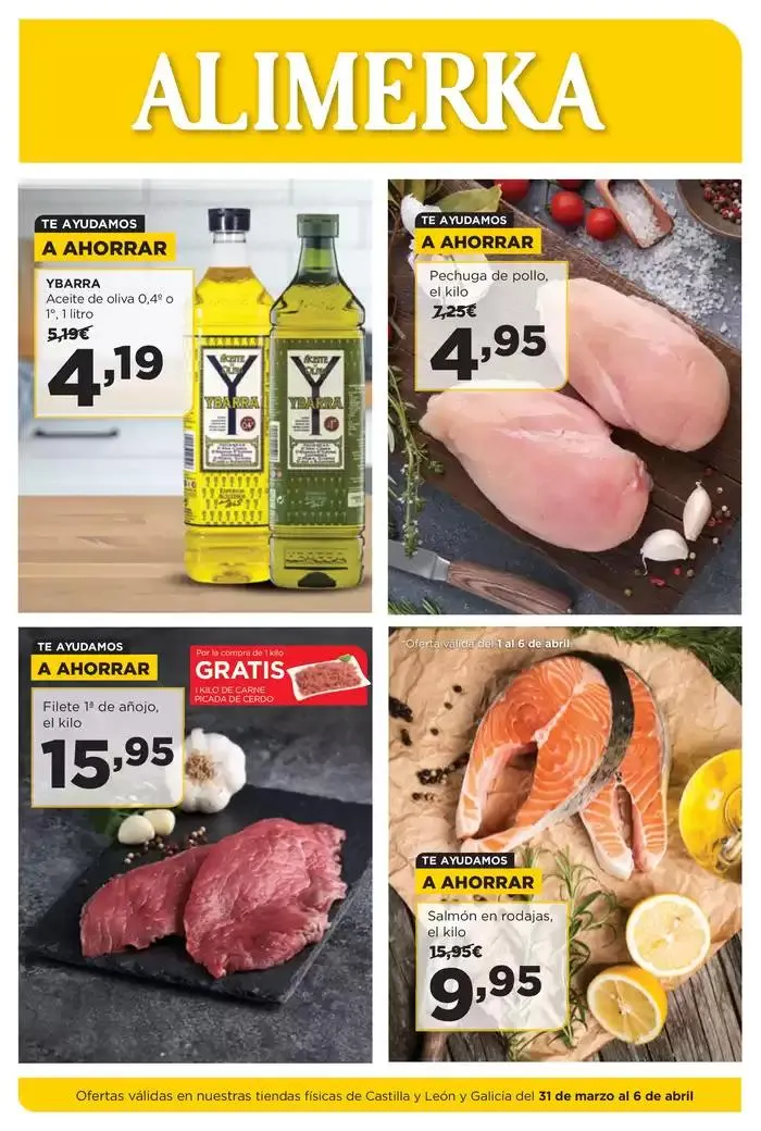 Catálogo de Catálogo Alimerka 31 de marzo al 6 de abril 2025 - Página 1