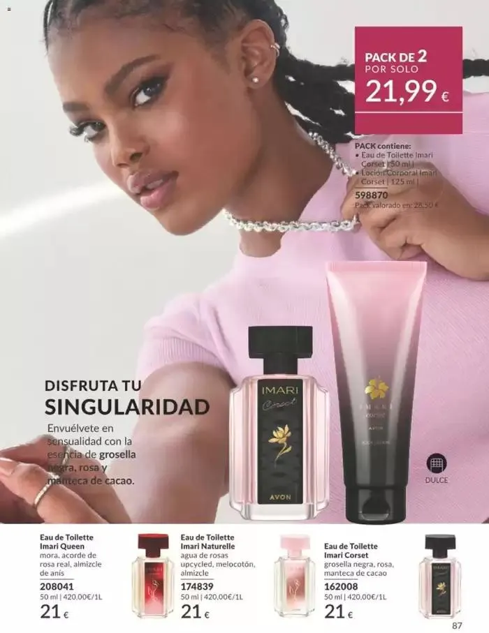 Catálogo de Catálogo AVON 1 de octubre al 31 de octubre 2024 - Página 219