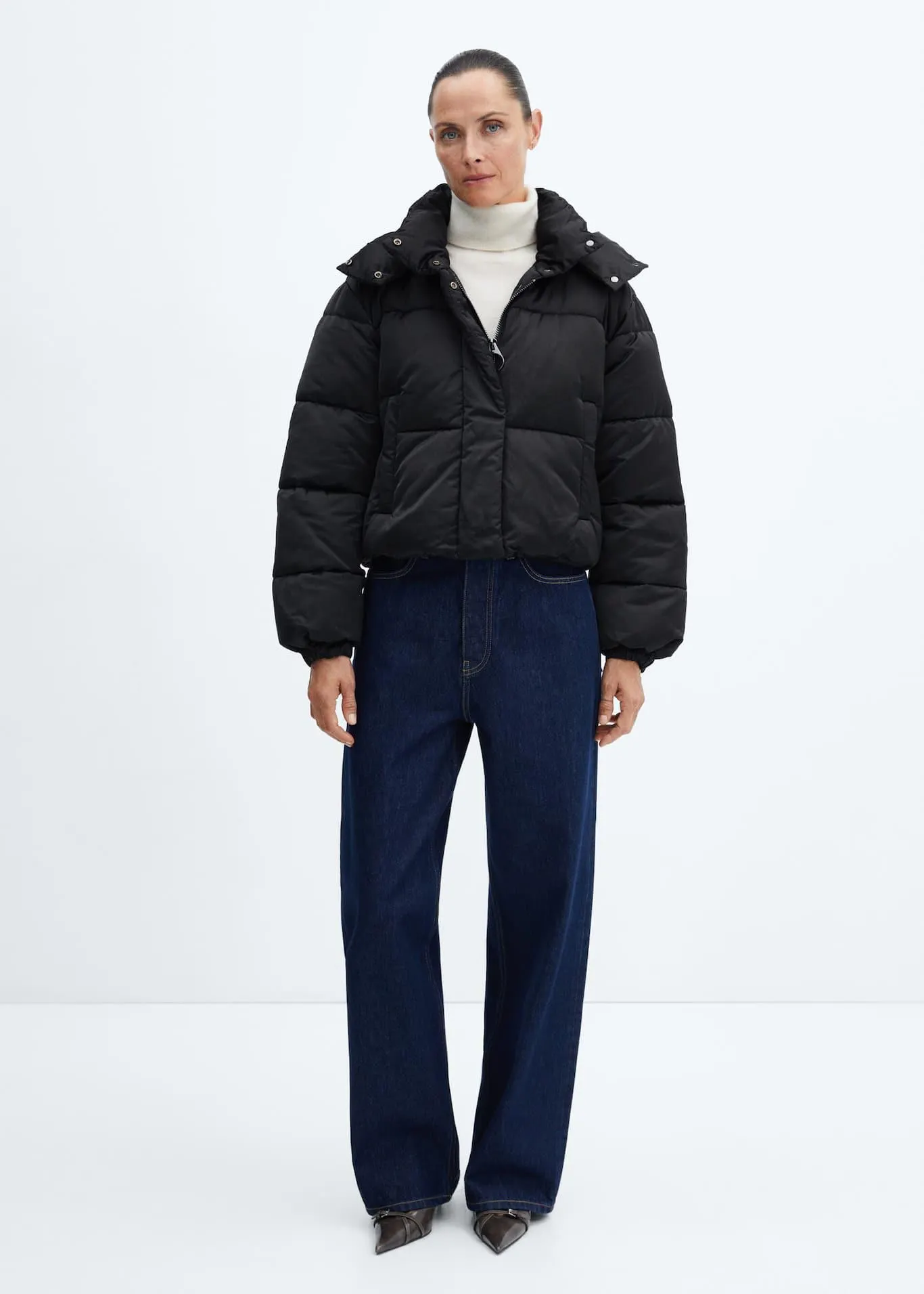 Anorak corto acolchado