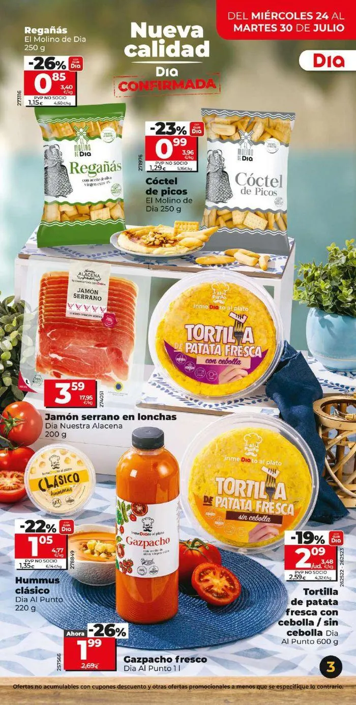 Catálogo de Ofertas Dia 24 de julio al 30 de julio 2024 - Página 3