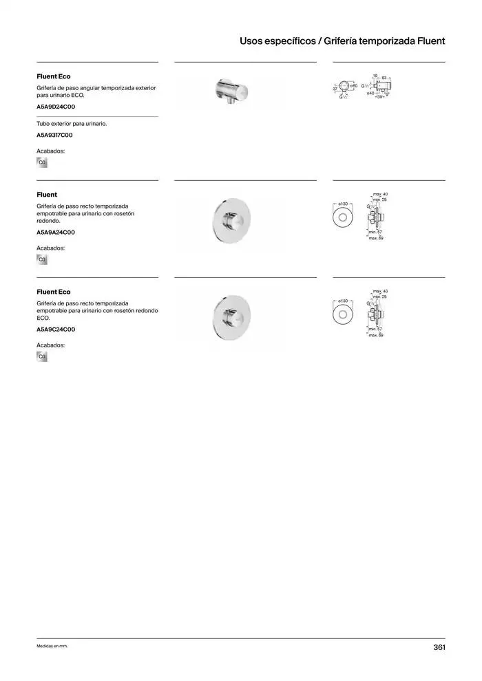 Catálogo de Colecciones de Baño, Muebles y Accesorios 9 de enero al 31 de diciembre 2025 - Página 363