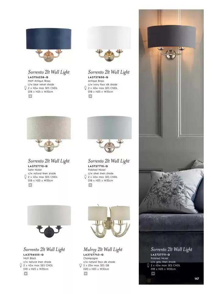 Catálogo de Lighting & Mirror Collection 12 de marzo al 31 de agosto 2025 - Página 149