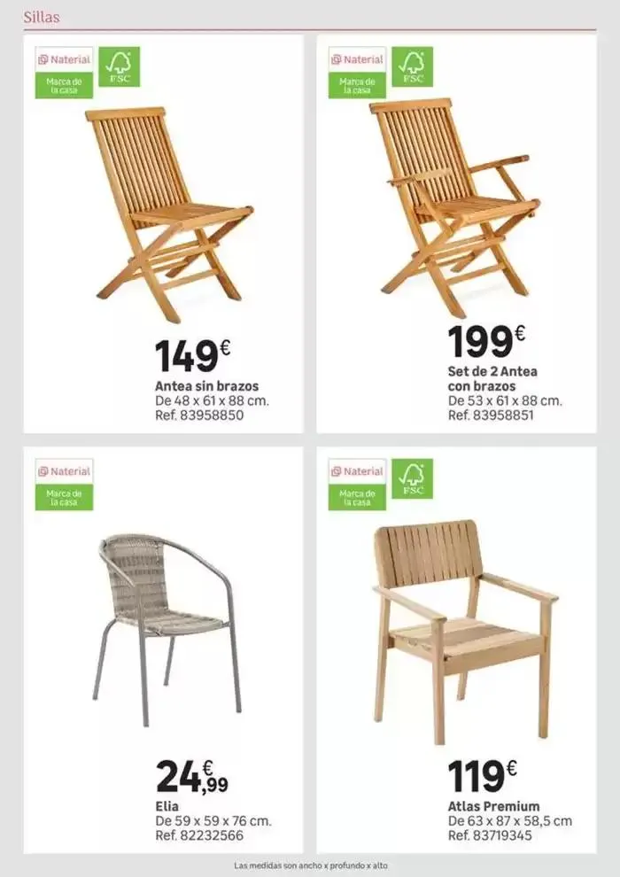 Catálogo de Transforma tu jardín y espacio exterior con estilo 8 de abril al 16 de mayo 2025 - Página 77