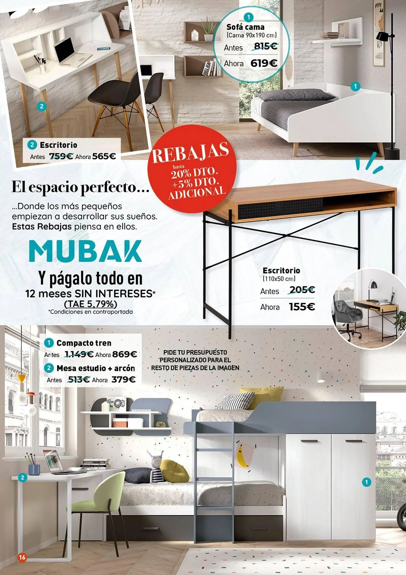 Catálogo de Folleto Mubak 1 de julio al 31 de agosto 2025 - Página 16