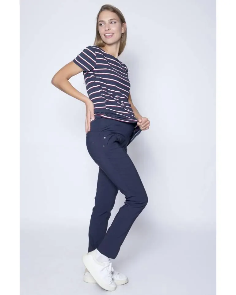 PANTALÓN PREMAMÁ FIVE POCKETS