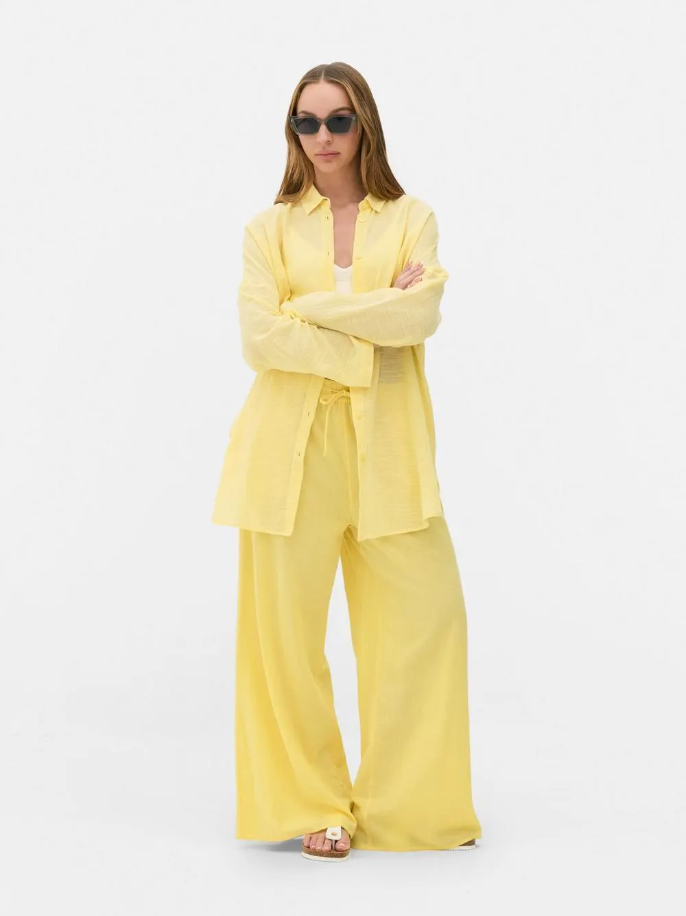 Button-Up Beach Shirt